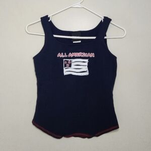 Women's Vintage Athletic Works American Flag Tank Sz Small /Med